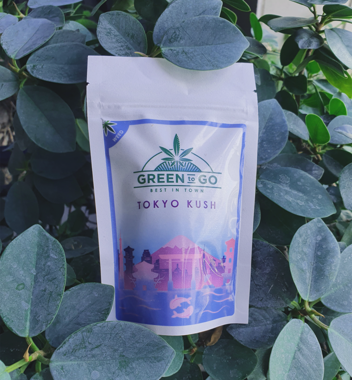 GreenToGoItalia -Tokyo Kush Cannabis light legale CBD < 21%