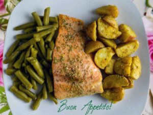 ricetta salmone al burro alla cannabis