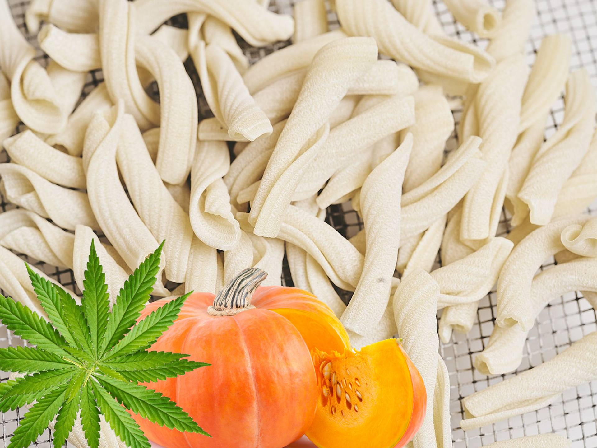 Ricetta strigoli ala cannabis con crema alla zucca